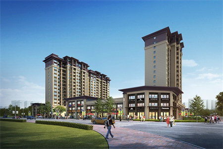 裕丰家园四楼108平三室精装带车库87万可按揭